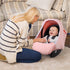 Summer Metplus Car Seat Cover Baby Girl, Breathable Mesh Window Infant Carseat Canopy, Stroller Sunshade Net