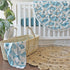 100% Set 2, 47" 47", Crane Baby Cotton Muslin Swaddle Blankets, Caspian Ocean, Baby Swaddle Blanket, of x Swaddles