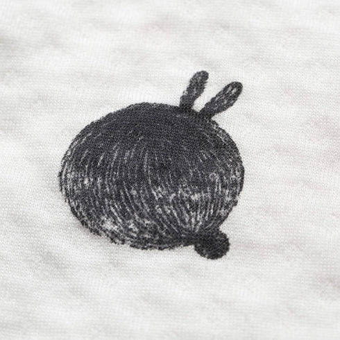 LITTLE FENNEC 2-ply 41" 41" Organic Cotton Knit Cuddle Blanket for Babies and Toddlers, x - Bunny