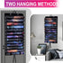 2 12+1 Playmat Holder, Playmat Tube Storage Bag for MTG with Hooks, Fits Game Mats & Tubes with Transparent Plastic