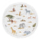 Sweet Jojo Designs Jungle Animals Baby Playmat Tummy Time Infant Play Mat