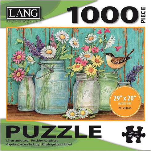 LANG Mason Flowers 1000 Piece Puzzle - 5038018