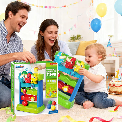 1 2 3 12-18 AuroTops Toys for Toddlers Years Old Boys & Girls Musical Toy for Kids Months Interactive Montessori Toys
