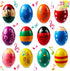 JOYIN 12 Packs Wooden Egg Shakers, 2.3" Maracas Percussion Musical for Party Favors, Classroom Prize Supplies