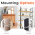 12-Pack Furniture Anchors, Anti-Tip Furniture Straps for Baby Proofing, Wall Anchor for Child Safety