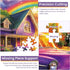 500 20.5X 15 Piece Puzzle for Adults - City at Dusk Puzzles| Recycled Cardboard Car Jigsaw Puzzles | Challenging Family