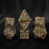 DND Metal Dice Set - Polyhedral D&D Dice with Gift Box for Dungeons and Dragons RPG Table Games