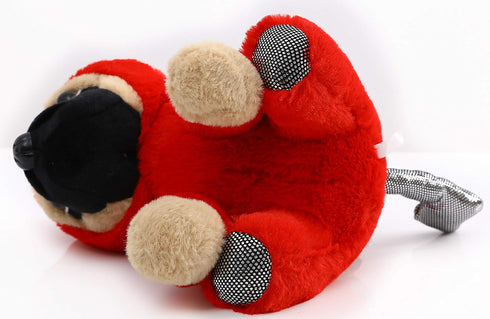 Pug Devil Stuffed Animal, Plushies Dog in Devil Costume, Funny Plush Toys for Kids, 12 Inch