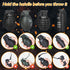 Toy Hand Grenade for CS Battle Game with 9 Foam Ammo, Green Tactical Grenade Toy for Age 14 and Up