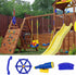 RedSwing Playground Accessories for Kids Outdoor - Swingset Attachments with Pirate Ship Wheel, Telescope, Blue