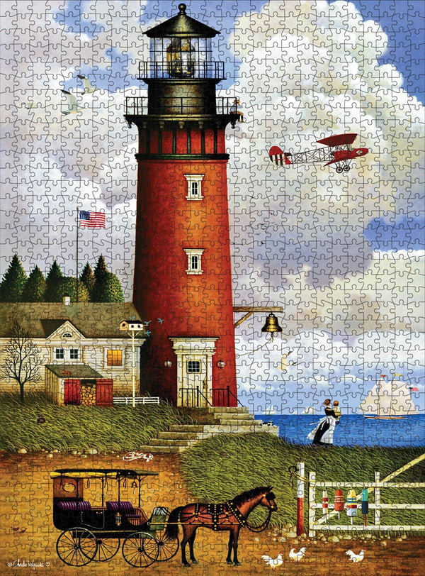 Buffalo Games - Charles Wysocki - Daddy's Coming Home - 1000 Piece