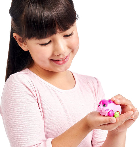 Little Live Pets Lil' Hamster: Strawbles, Interactive Toy Hamster with Sounds and Movements, Soft Flocked, Batteries