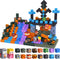 Uucoco 100PCS Magnetic Blocks - Build Magnet World kids Building Toy, Magnetic Tiles