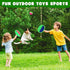 Toss Catch Ball Outdoor Toy: Upgraded Kid Outside Toy Game Beach Backyard Lawn Sport Activity Fun Outside Indoor Family Toy for Age 3-12 Girl Boy Kid Birthday Gift with 4 Sticky Paddles 4 Throw Balls