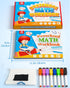3-8, Coogam Math Learning Game for Kids Age Number Tracing Handwriting Practice Workbook, Math Addition