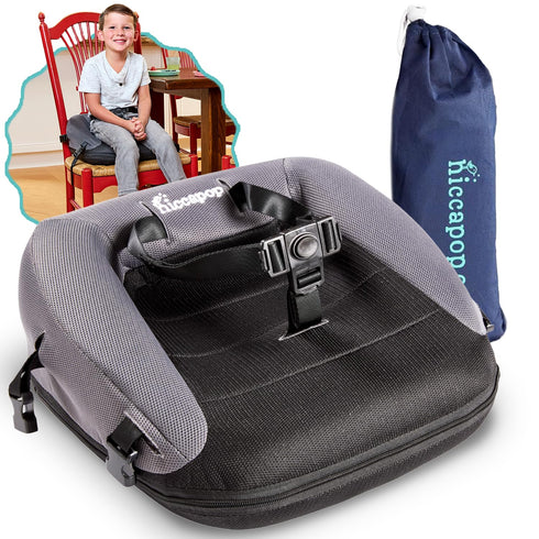 Hiccapop NeoBoost Inflatable Toddler Booster Seat for Dining Table Portable, Quick-Inflate Design