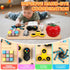 Amarlozn 11 1 11" Busy Board Toy for Toddlers, in Wooden Montessori Educational Fidget Sensory Toy for Stress Relief