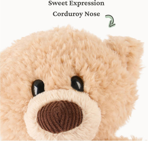 1 7 GUND Toothpick Teddy Bear, Little Stuffed Animals, Classic Plush Toys for Ages and Up, Beige
