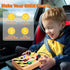 1-6 TINTECUSA Busy Board Montessori Toys for Toddler, Wooden Sensory Board Switch Toy with Color-Changing LED Light Up