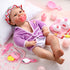 21 Pcs Baby Doll Accessories Diaper Bag Set with Feeding and Caring Accessories for Boys Girls Birthday Gifts
