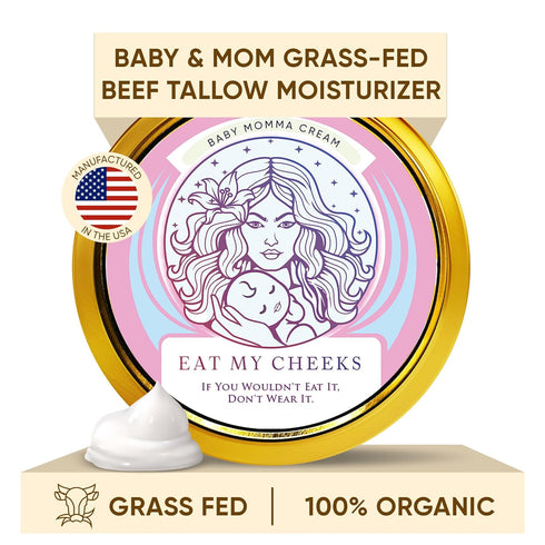 Eat My Face Baby & Mom Beef Tallow Cream Gentle Enough for