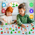 55 PCS Christmas Erasers for Kids Bulk, Puzzle Eraser Desk Pets Holiday Erasers for Classroom Rewards