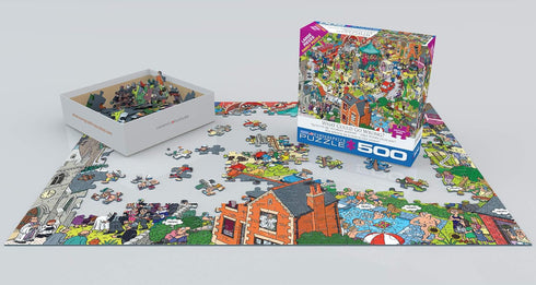 What Could Go Wrong Family Puzzle 500pc