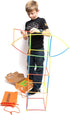 RAINBOW TOYFROG Building Straws and Connectors - 300 Pcs STEM Blocks Construction Toys for Boys & Girls