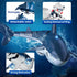 2.4Ghz 6 7 8 1:18 JUKUDAHU Remote Control Shark Toys for Kids Years Old, Scale High Simulation Shark for Pool, Bath