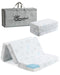 Trifold Pack and Play Mattress 38x26'' Breathable Soft Plush Memory Foam for