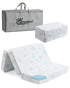 Trifold Pack and Play Mattress 38x26'' Breathable Soft Plush Memory Foam for