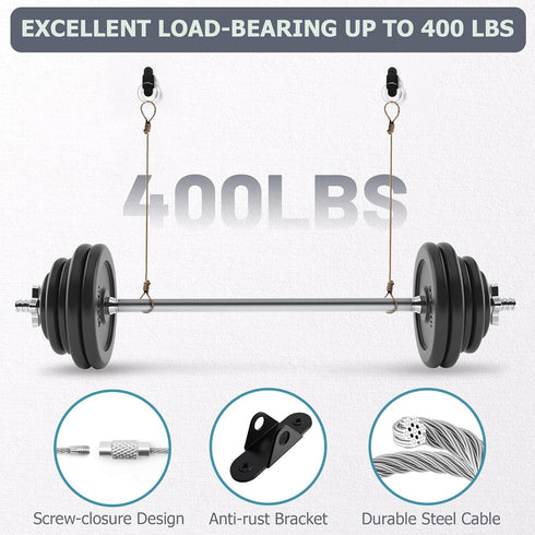 Furniture Wall Anchors (2 Pack), Anti Tip Furniture Straps for Baby Proofing, Metal Earthquake Straps