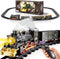 Novaluki Remote Control Train Toys with Smoke, Light and Sound, Christmas Electric Train