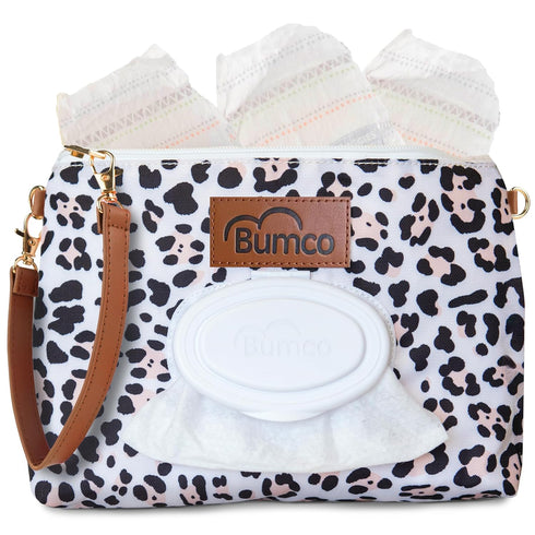 Bumco Diaper Clutch - Portable Wipes Dispenser & Baby Travel Essential, Airtight