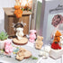 32 2.36 Inches 4 Skylety Pieces Mini Bear Plush Toy Tiny Bear Mini Joint Tiny Soft Doll Stuffed Animal Toys