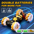 8-12, 4WD 2.4Ghz 4-7 8-12 Remote Control Car for Boys Gesture Sensing RC Stunt Car with Lights Music Sprayer RC Cars