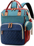 GLIXAVIA Baby Diaper Bag, Diaper Backpack, Mommy Bags with Multiple Pockets Travel-Friendly Maternity