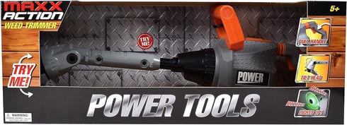 Trimmer, Set Sunny Days Entertainment Maxx Action Power Tools Weed Construction Toy Tool with Lights and Sounds