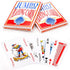 Yopay 2 Pack Jumbo Giant Playing Cards - Oversized Poker Deck for Casino Theme Party Decoration, 8 X 11in
