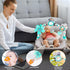 Lynncare Adjustable Arch Bassinet Toys for Infant & Toddlers, Stroller Arch, Baby Crib Toys with Fascinating Hanging