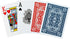 32 Pack,Standard FURWEY Playing Cards Index,Red and Blue Backs,Large Digital Printing is Easy to Read,BlackjackEuchre