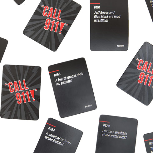 Call 911! - A Guessing Game of Unexpected Emergencies for the Whole Family