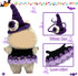 17cm Set 17cm Halloween Clothes for Doll Outfits, Hat Dress for Dolls, Stylish Adorable Halloween Clothes Accessories