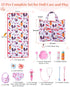 Set, 1520 Inch BABESIDE Baby Doll Diaper Bag Portable Storage with Cute Print, Perfect for Pretend Play & Role Play