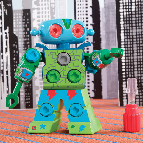 Educational Insights Design & Drill Robot Take Apart Toy, 23-Pieces STEM Toy, Gift for Kids Ages 3+