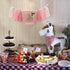AOQURE Decorations,1st My First Rodeo High Chair Pink Tassel Banner - Cowgirl One Birthday Party Rodeo Birthday