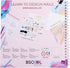 5 BSCOOL - Drawing, Coloring & Activity Book. Nail Design Book with Stickers and Guides. Fashion Design Sketchbook