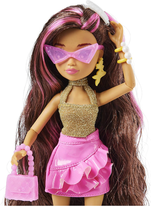 MERMAID HIGH Searra Deluxe Mermaid Doll, Accessories with Removable Tail, Doll Clothes, Kids Toys for Girls Ages 4+
