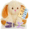 Bashful Bunny Microwavable Easter Stuffed Animal, Weighted Heatable and Coolable Lavender Scented