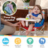 6+ 3-Point Summer Nuby Pop-Up Booster Seat with Removable Tray - Months - Portable Booster Seat for Floor